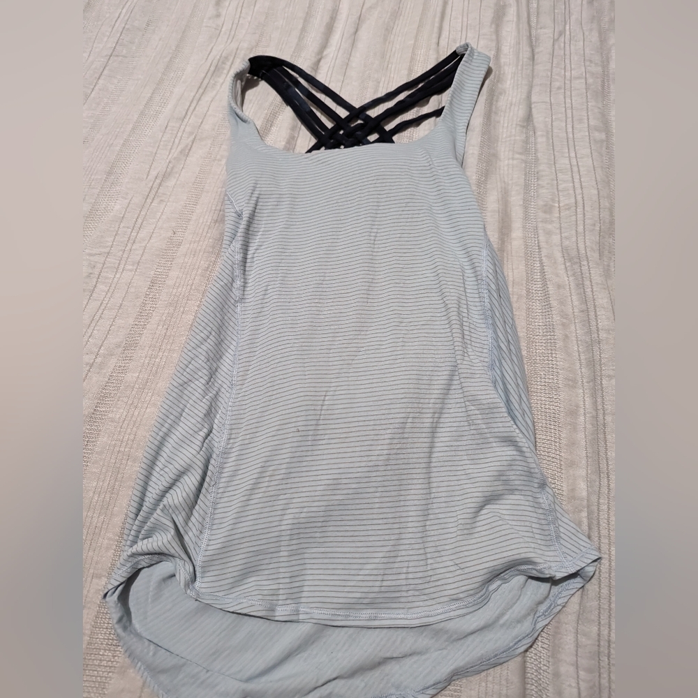 Lululemon Yoga Tank Light Blue Size 4